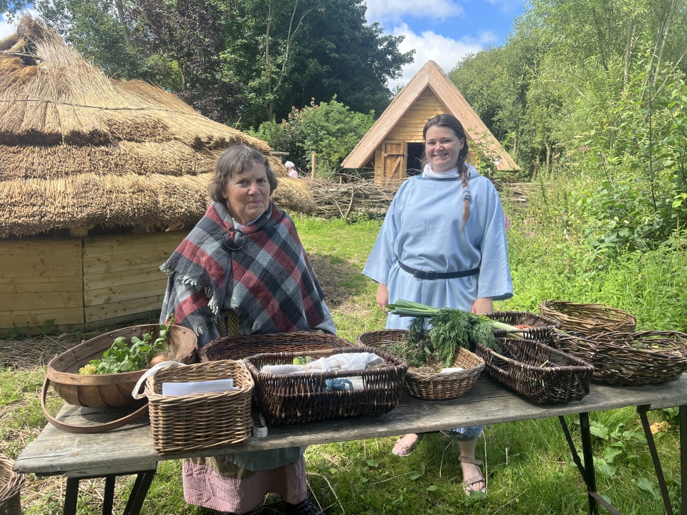 Weapons training and more at our Viking Village this summer!